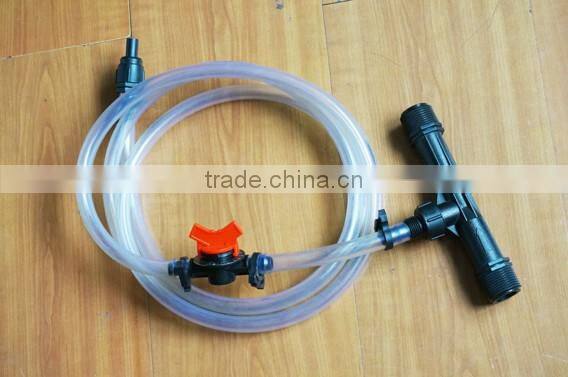 Cheap 3/4'' Venturi Fertilizer Injectors tube valve suite