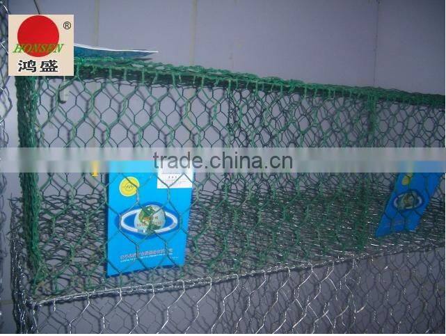 Galvanized/PVC Gabion Box (factory)