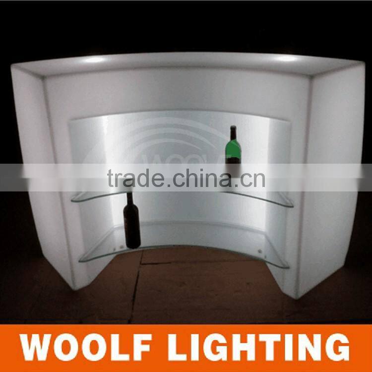Small Section DIY Shape Nightclub LED Glowing Bar Counter