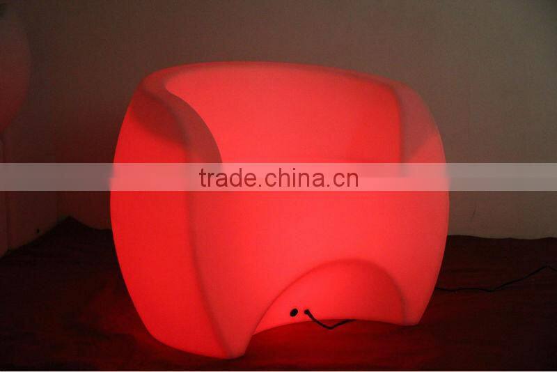Lovely One Seat Good Quality LED Leisure Sofa Furniture for Coffee Shop and Bookshop