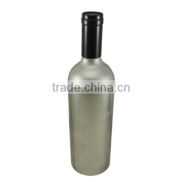 C312 bottle shape wine bottle exquisite tin whiskey