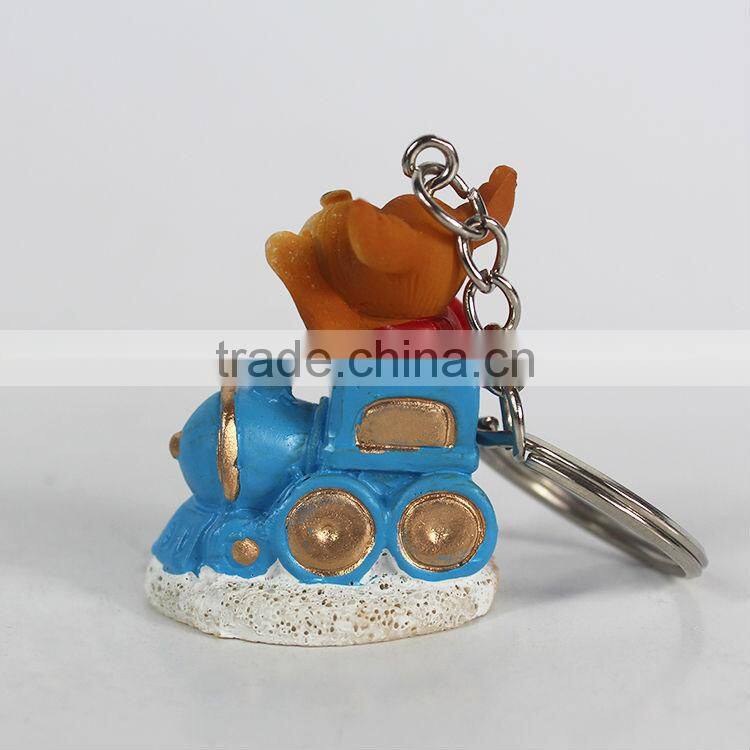 Resin artificial car key chain
