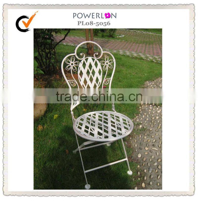 outdoor metal children table and chair