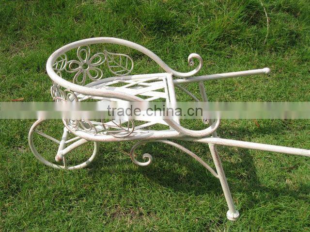 Nicely Light Weight Antique Classical Wrought Irons Antirust Metal Outdoor Decorative Garden Pots