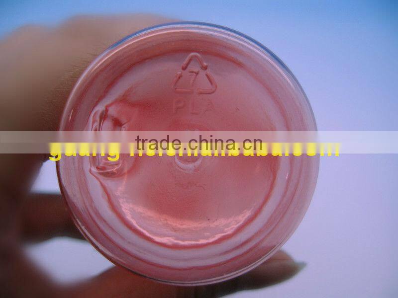 150ml compostable non-toxic transparent color PLA plastic bottles for perfume