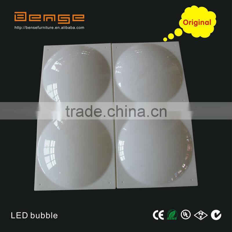 2015 Best Hot sales LED Disco Bubble Panel Wall Light with Mirror 80*80CM