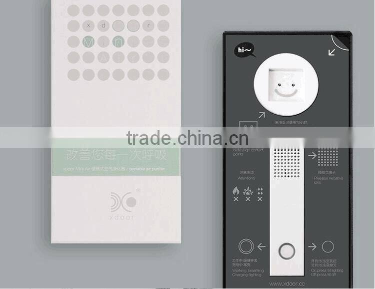 Newest Wearable Air Purification Apparatus Minimum USB Minus-Ion Air Purification Apparatus