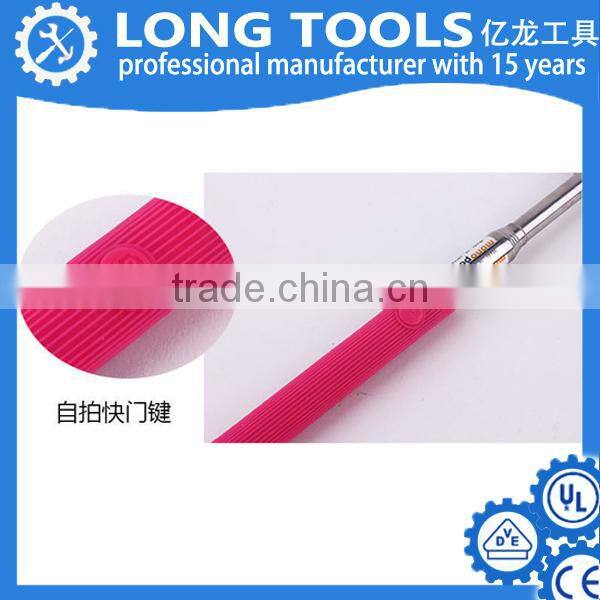 Good quality extendable monopod selfie stick from china factory