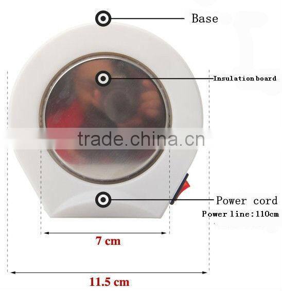 Supply Creative fashion usb electric heating keep warm dish