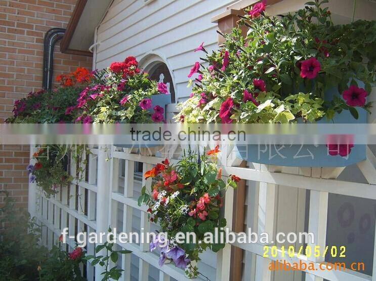 Hanging fence Planters fence greening decoration, planters for fence and belcony