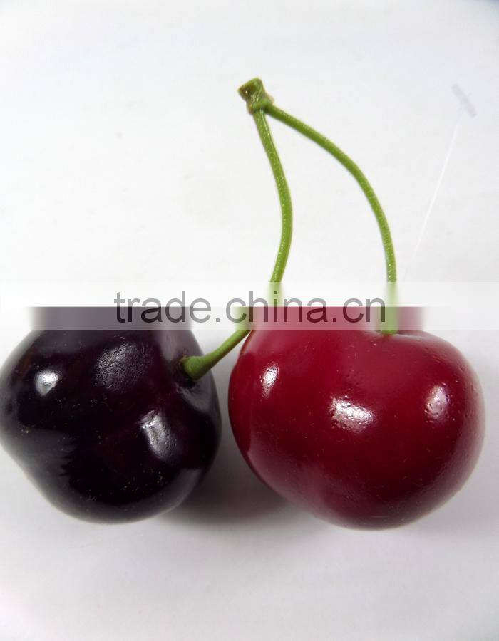 artificial PE cherry fruit for decoration