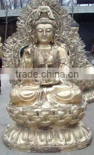 Casting Large Antique Bronze Buddha Statue For Sale