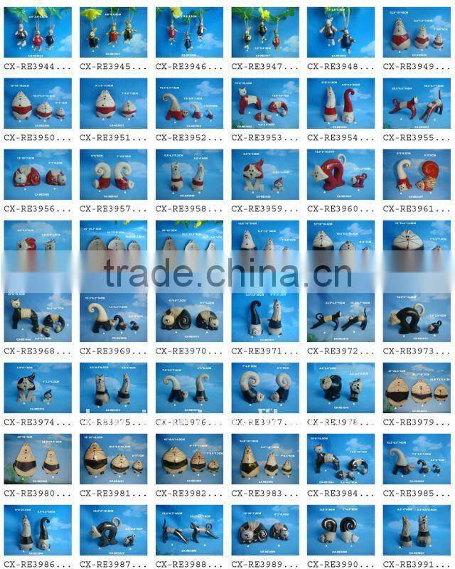 ceramic animal hanging-pottery bird