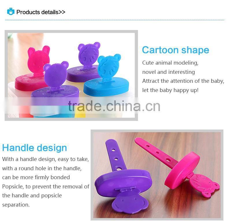 High quality setof4 New pp ice cream mold and transparnt body ice machine