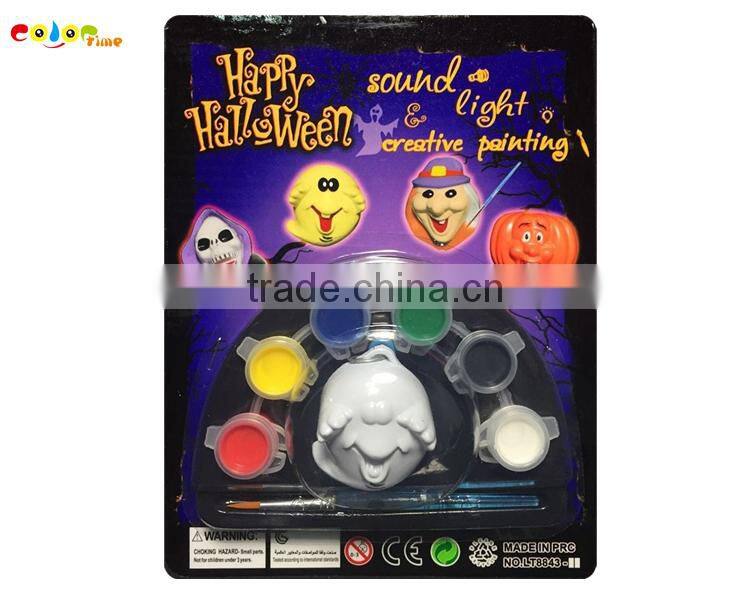 Halloween toys, Halloween Keychain, Diy painting toys with light and sound
