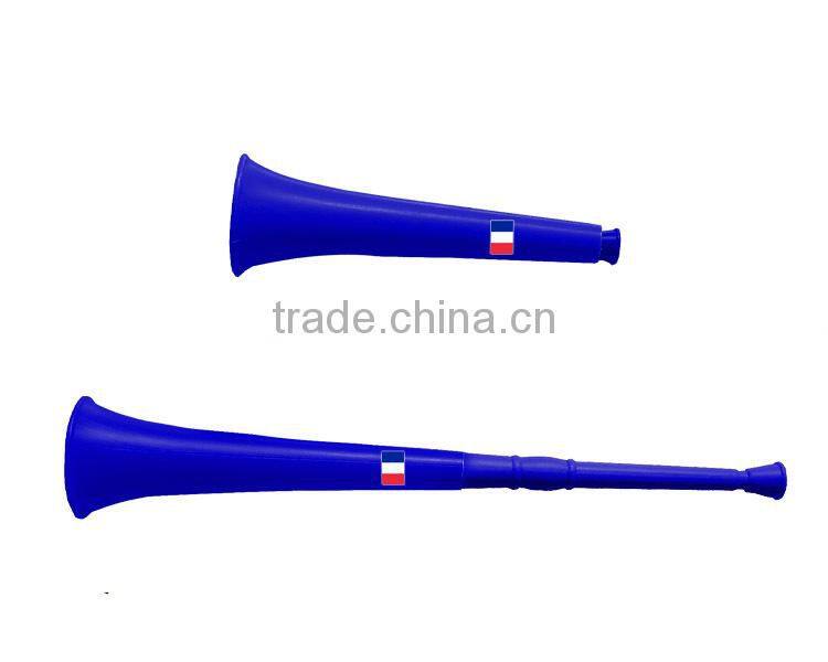 2 sections Vuvuzela Promotional Loudly Plastic Fans Horn Vuvuzela