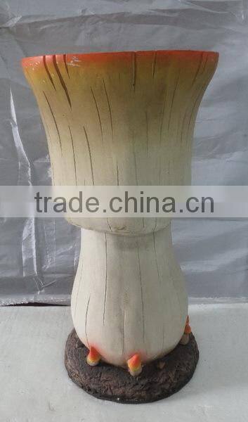 knock-down Garden fiberglass planter flowerpot