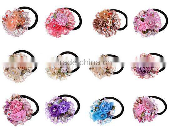 headdress flower hair band/elastic band