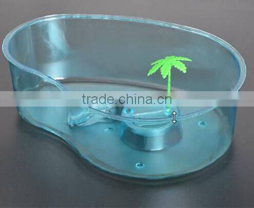Fishbowl -Clear Glass Vase Fish Tank Ball Bowl+feet/ Succulents Planter Terrarium