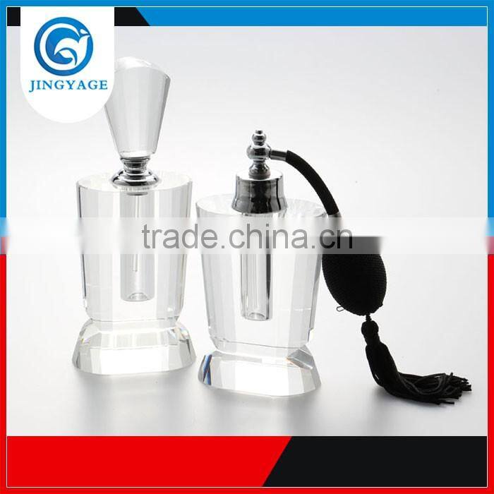 Jingyage crystal perfume bottle crystal perfume spray bottles crystal perfume bottles souvenir