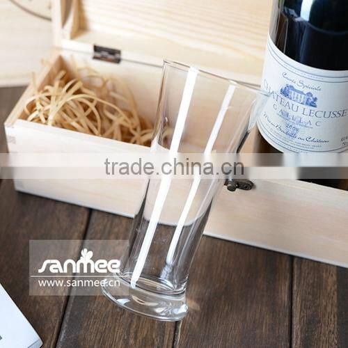 7oz Cheap Machines Blown Glass Beer Cup for Wholesale