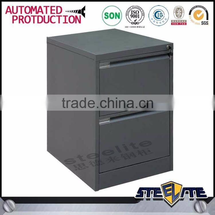 Steelite metal storage cabinet lockable 2 drawer filing cabinet