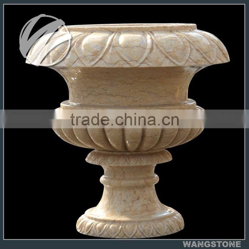 Abstract Human Face Stone Garden Decorative Planter