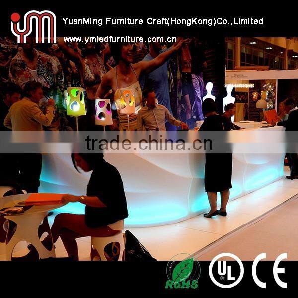 Led Light up Outdoor Furniture Led Bar Table and Chair