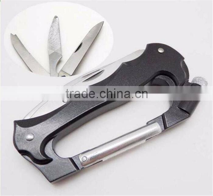 Special gift products multifunction portable carabiner with LED