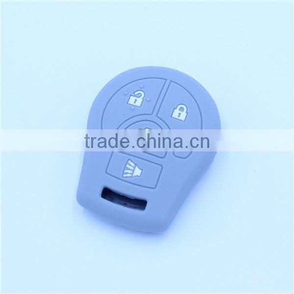 Silicone rubber Remote key Cover fit for Maxima Altima Sentra Versa covers