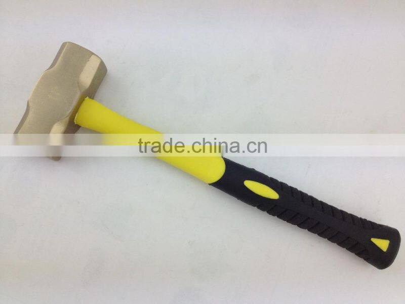 1P Hammer Sledge Al-Br Brass Hammer 1P~28P fiberglass or wooden handle