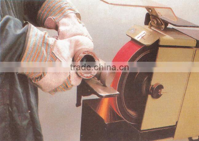 Non-woven abrasive with abrasive cloth impregnation flap wheels