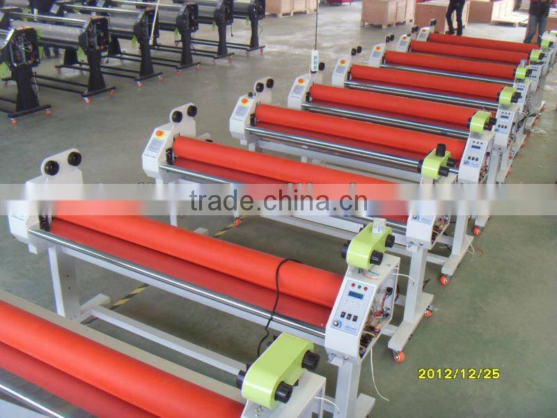 Automatical hot and cold laminator 1600 on the roll materials