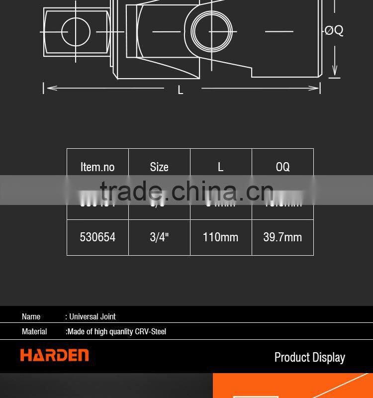 Chrome Vanadium Professional 3/4" Universal Joint