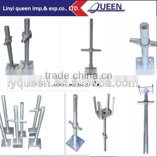 scaffold system parts adjustable base jack kwikstage scaffolding base jack