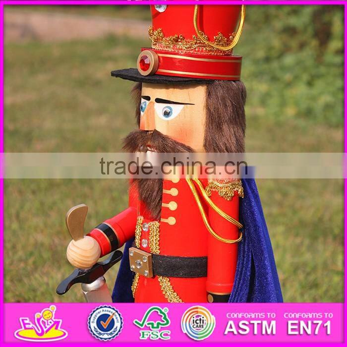 Wholesale Christmas wooden 3d collectible toys for kids W02A250-S