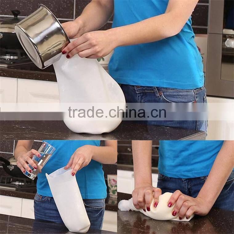 Silicone kneading dough bag flour mixer bag decorative storage bags