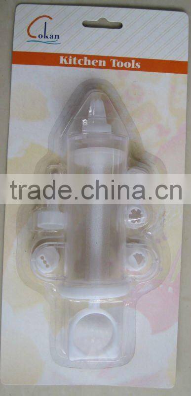 Baking helper cake decorating set with 8 nozzles,pastry bag with tips CK-CH686