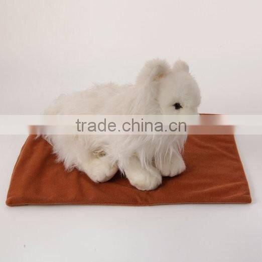 Small Electric Dog Heating Pad Pet Cat Puppy Heat Mat S Size Brown Color