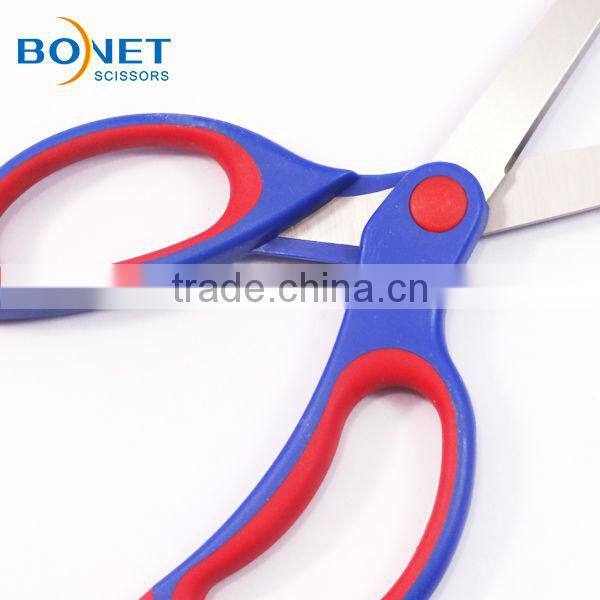 S66055 8" Professional office stationery Wholesale Soft Grip Scissors