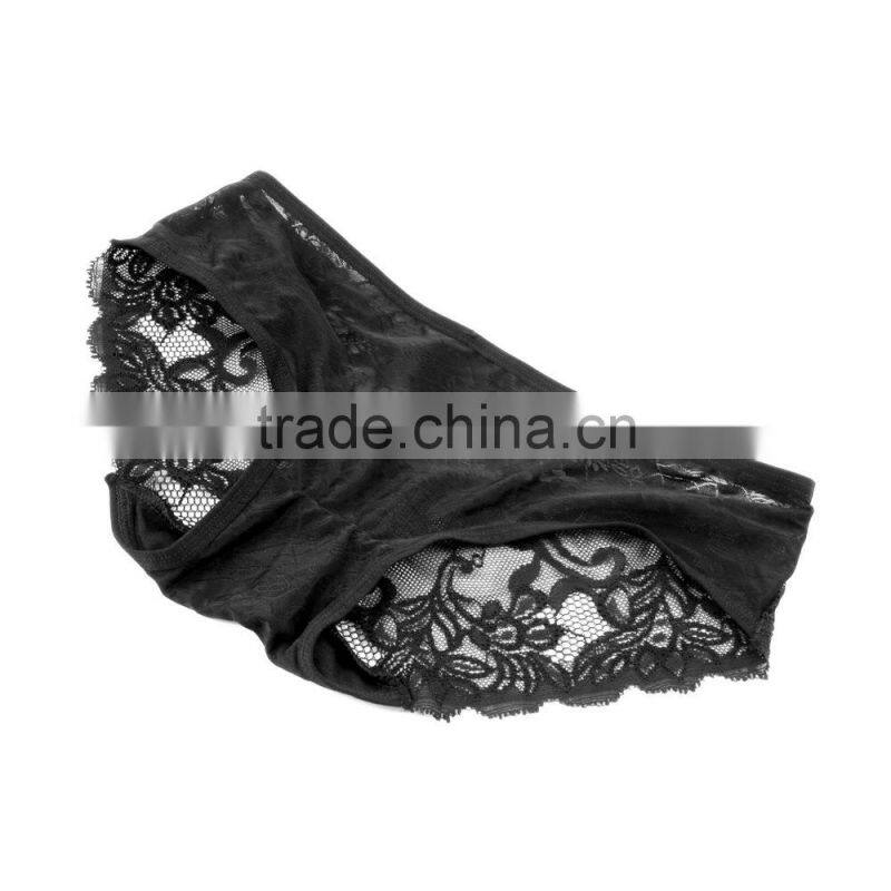 Sexy Lingerie Black Girls Sexy Lace Transparent Panty Briefs Knickers Lingerie Sexy Underwear New