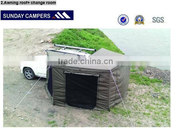 FOXWING AWNING ROOF TOP TENT Car Side Foxwing Awning