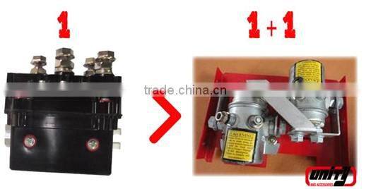 China 4x4 accessories winch wireless remote control 12v 24v