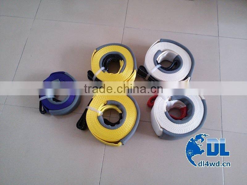 off road emergency tools snatch strap 7.5cmx9m