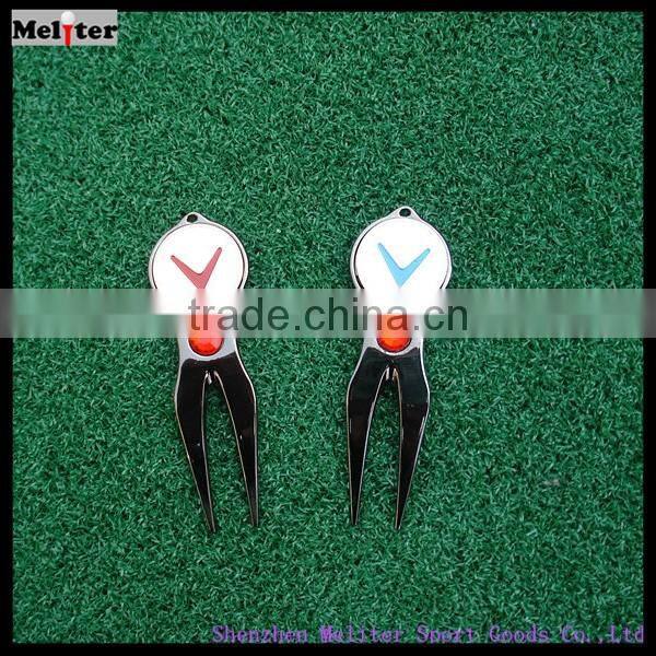 Manufacture bulk Golf Divot Tool with own logo and ball mark