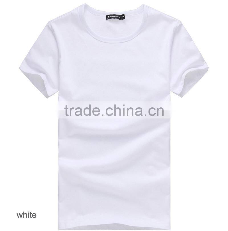 Customize 100% Cotton Plain Printing Promotional T shirt Wholesale China