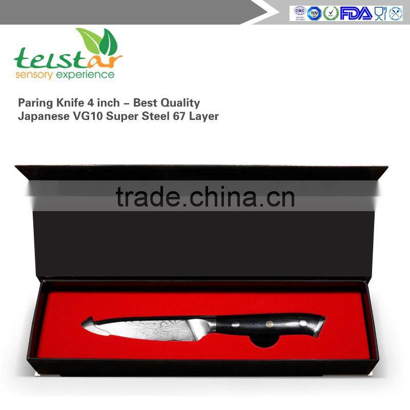 Paring Knife 4 inch - Best Quality Japanese VG10 Super Steel 67 Layer High