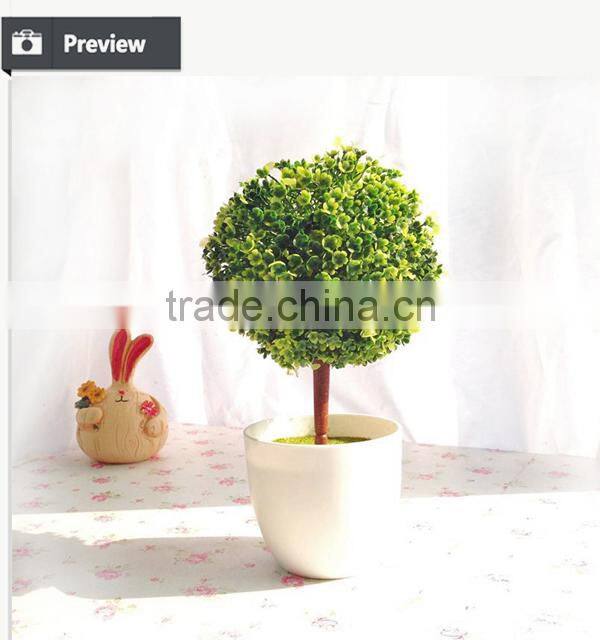 Wholesale mini PE plants cheap artificial plants