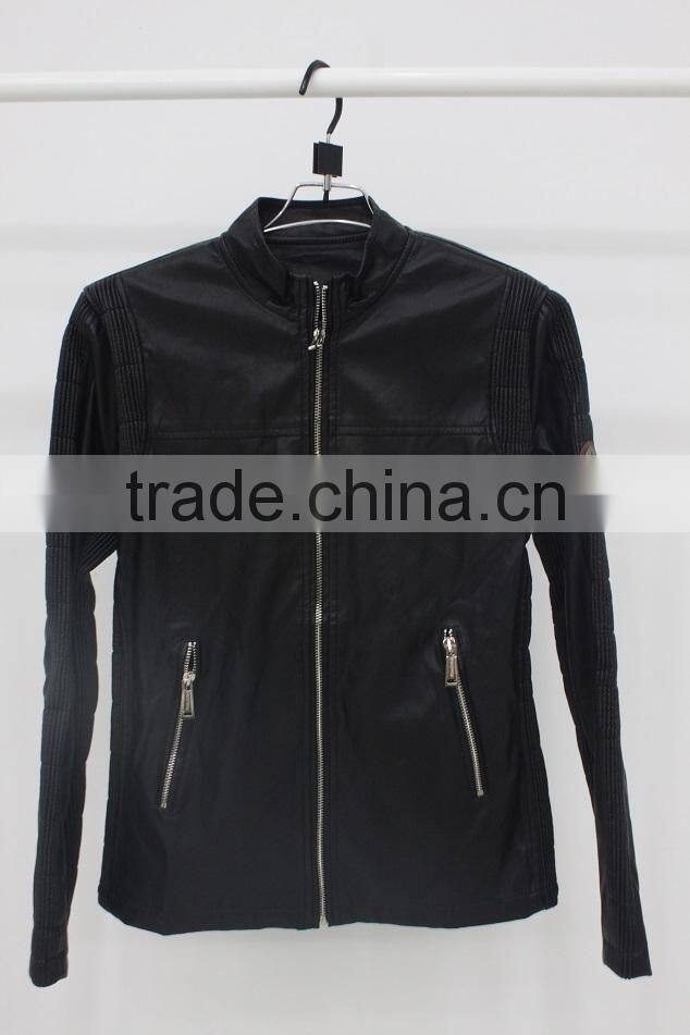 ALIKE pu jacket leather jacket man jacket jacket from china