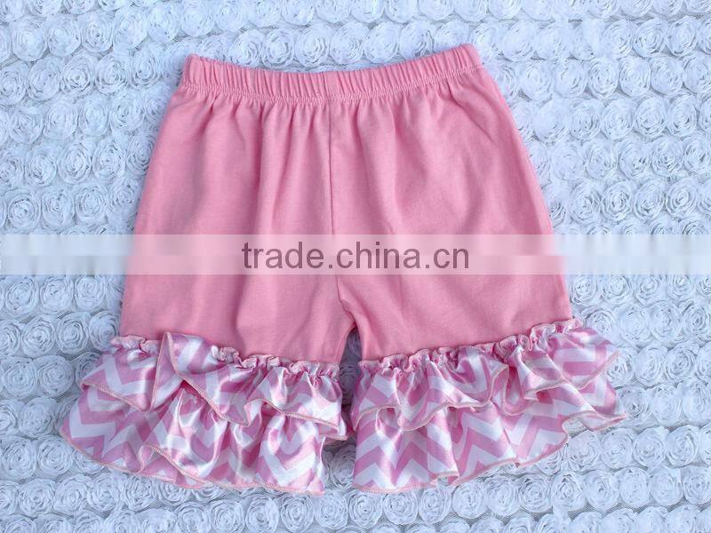 wholesale cute summer kid outfits with button decoration
